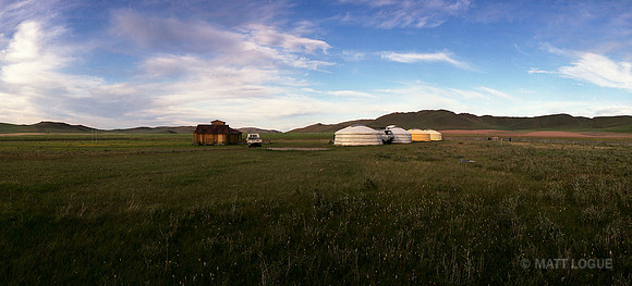 Ger camp near Telmen Lake, Zavkhan, Mongolia