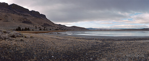 Shore of Lake Abert, Orgeon