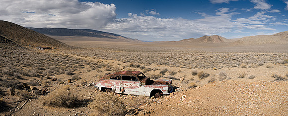 Rusted car, Aguereberry Camp, Death Valley NP