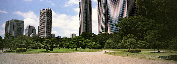 Hama-Rikyu Gardens, Tokyo, Japan