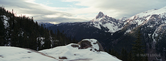 Cathedral from Tuck Lake, Alpine Lakes Wilderness, WA