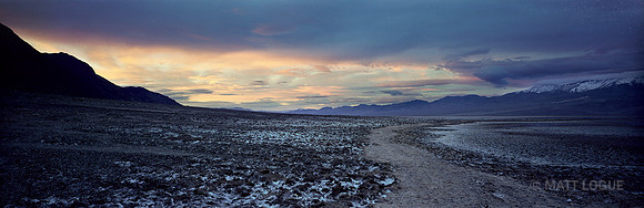 Sunrise, Badwater, Death Valley NP CA