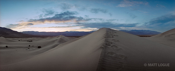Evening, Stovepipe Wells, Death Valley NP CA
