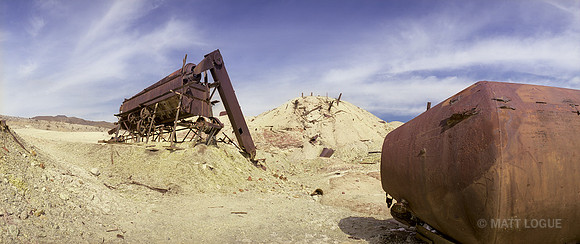 Mine near Crankshaft Junction, Death Valley NP CA