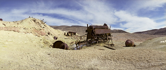 Mine near Crankshaft Junction, Death Valley NP CA